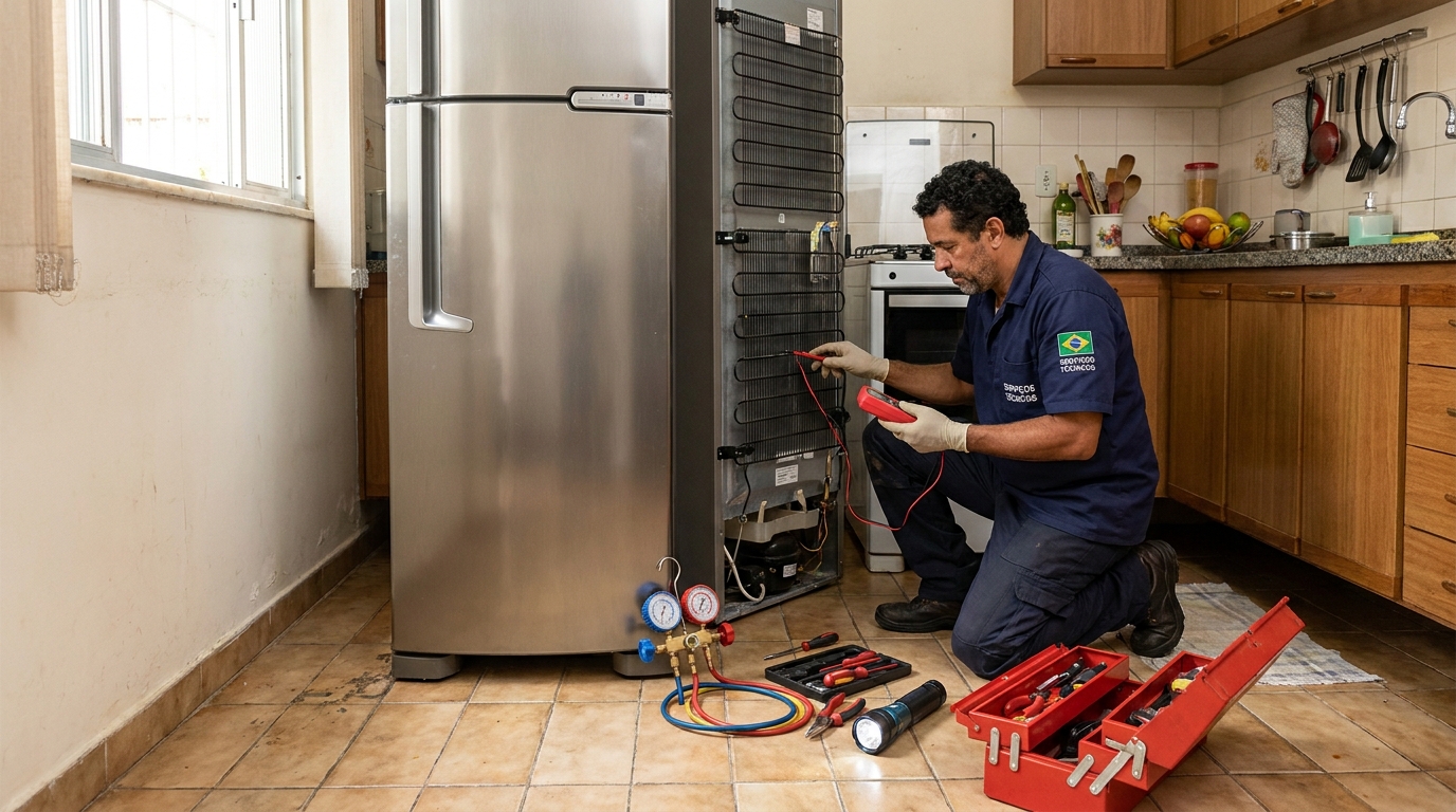 Manutenção na refrigeração em Governador Valadares-MG